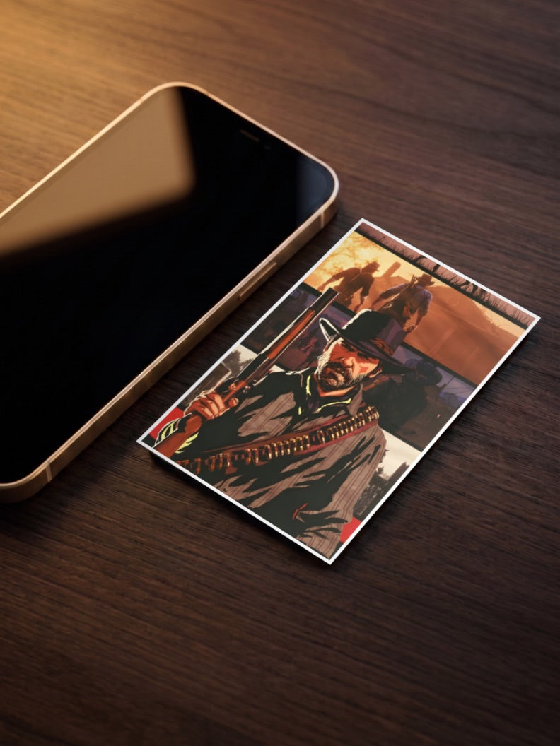 Red Dead Redemption 2 Arthur Morgan Poster