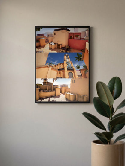 CS-GO Map Poster