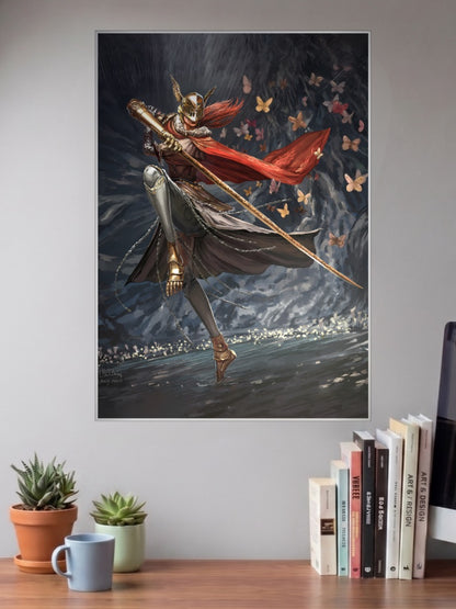 Malenia Dynamic Pose Game Poster