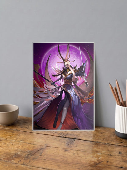 Tsukuyomi Lunar Divinity Game Poster