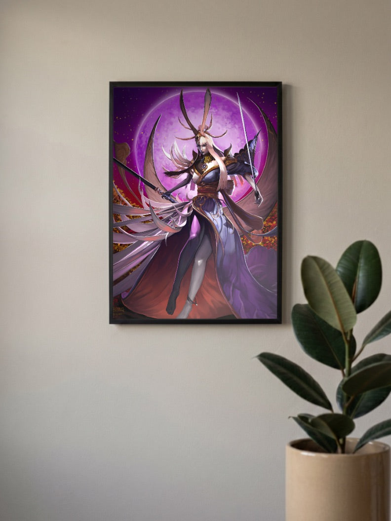 Tsukuyomi Lunar Divinity Game Poster