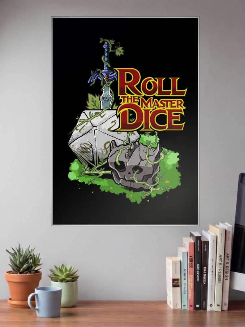 Roll The Master Dice Game Poster