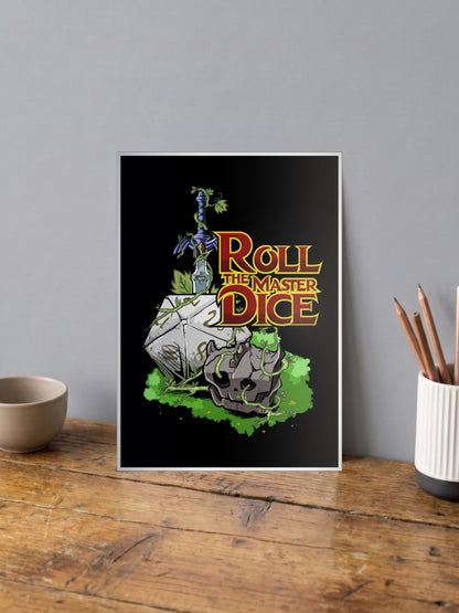 Roll The Master Dice Game Poster