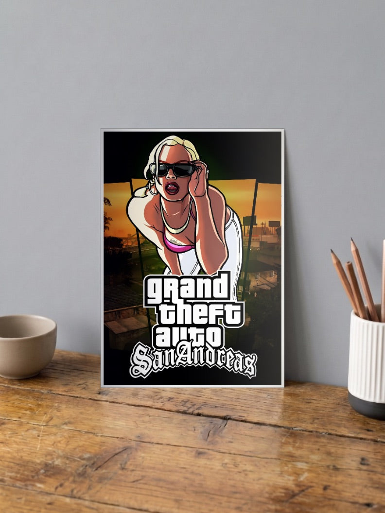 GTA San Andreas Poster