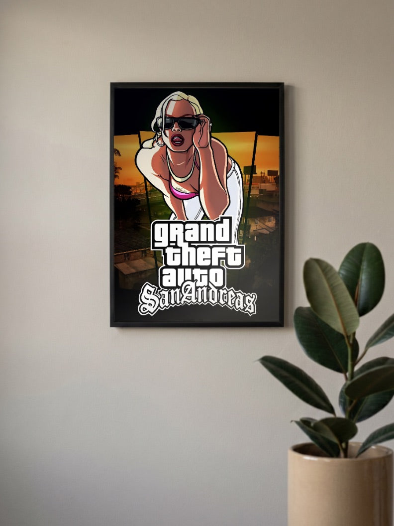 GTA San Andreas Poster
