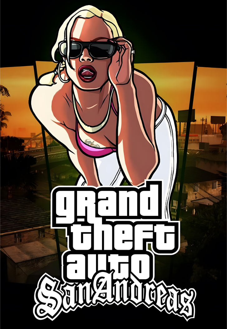 GTA San Andreas Poster