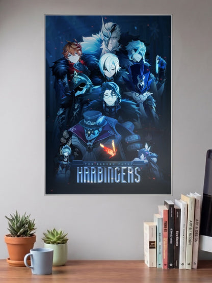 Fatui Harbingers Genshin Impact Game Poster