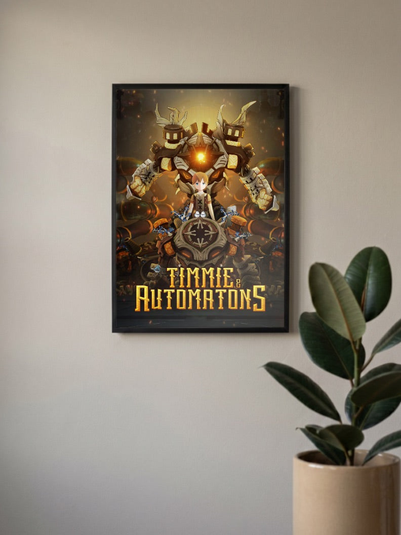 Timmie Ruin Guard Genshin Impact Game Poster