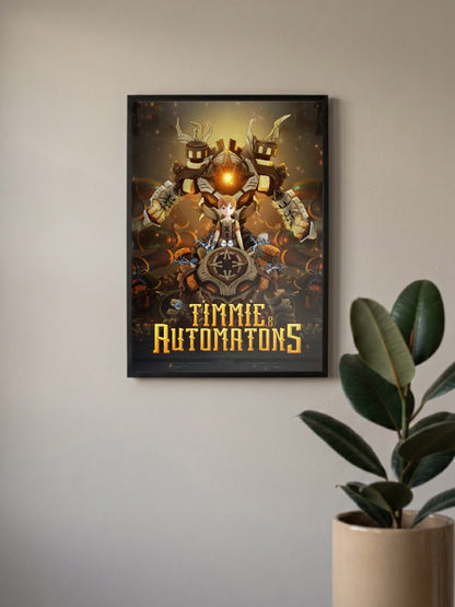 Timmie Ruin Guard Genshin Impact Game Poster