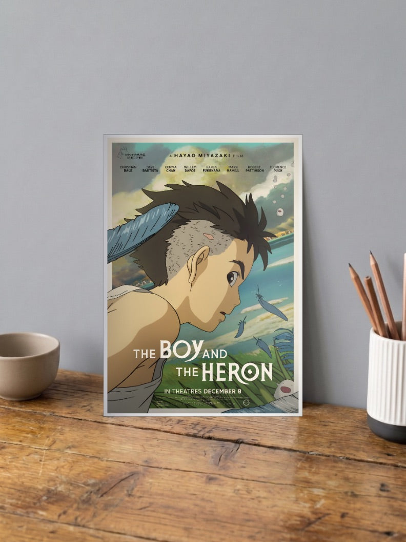 The Boy and the Heron Anime Poster