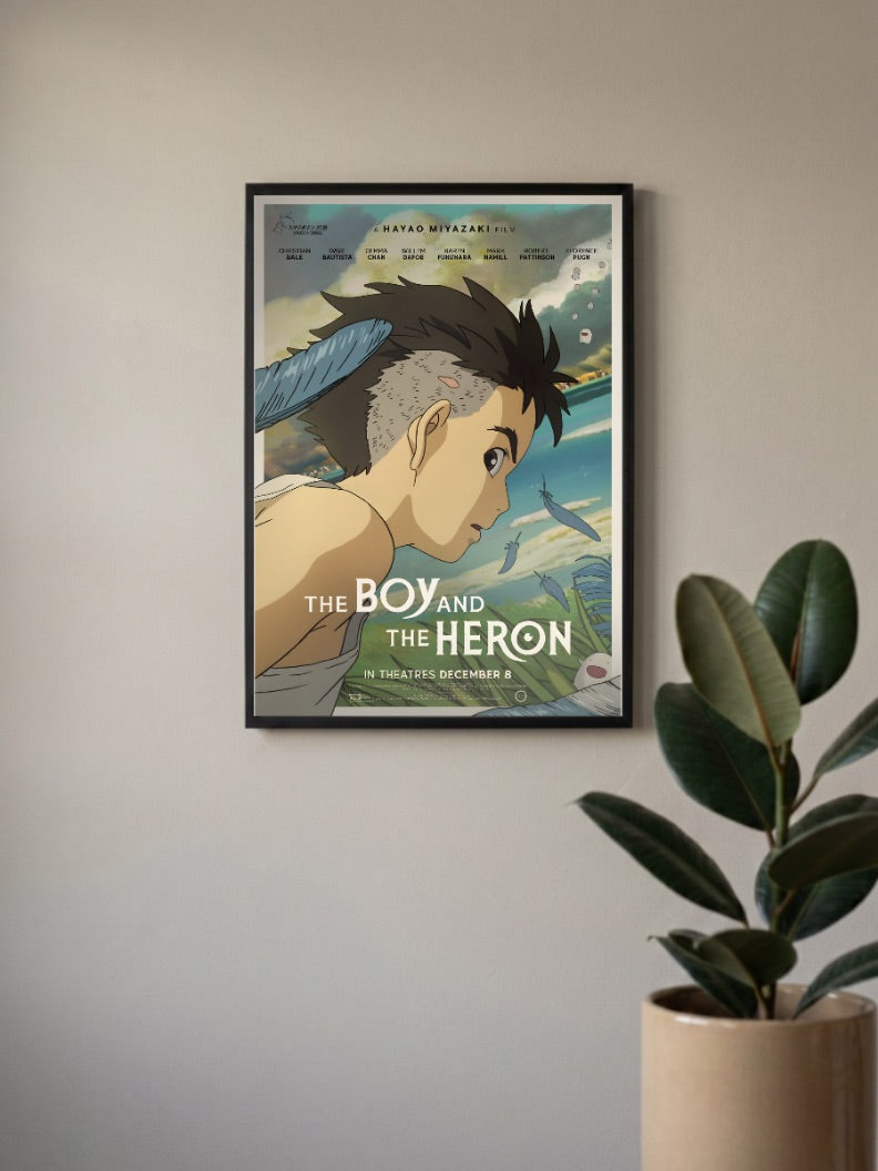 The Boy and the Heron Anime Poster