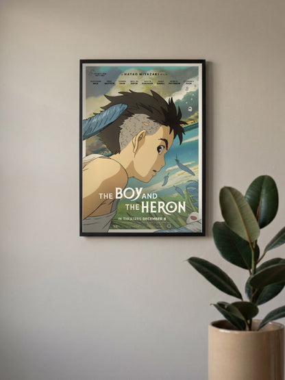 The Boy and the Heron Anime Poster