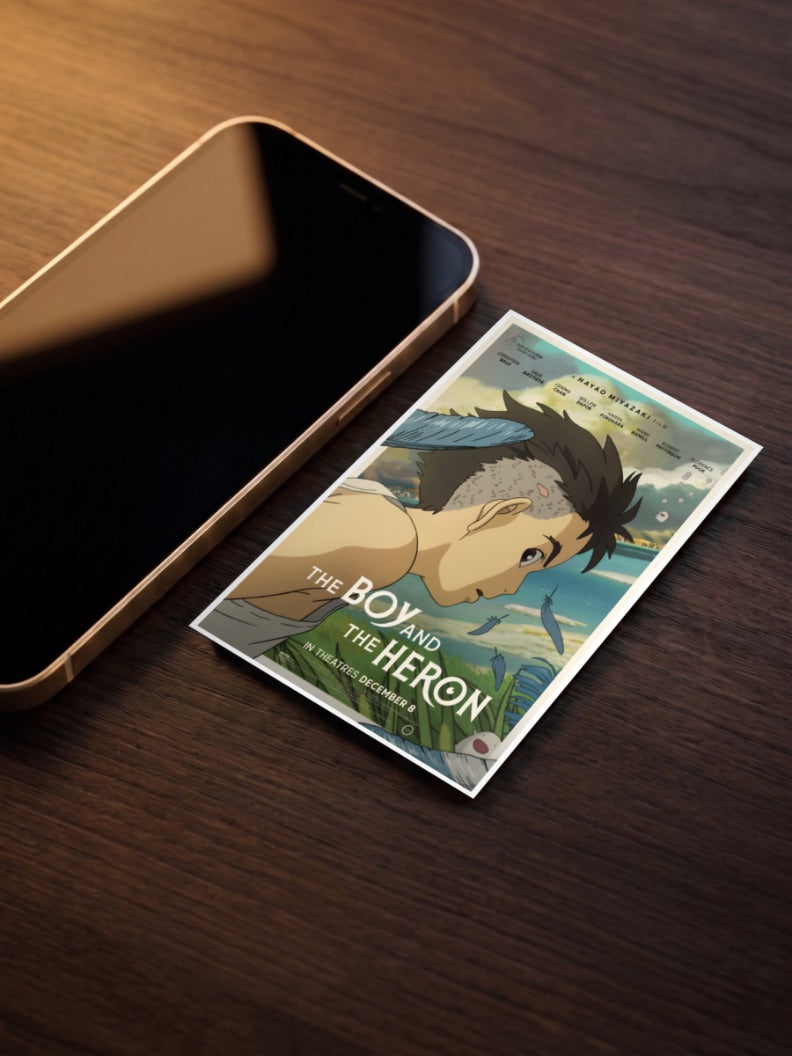 The Boy and the Heron Anime Poster