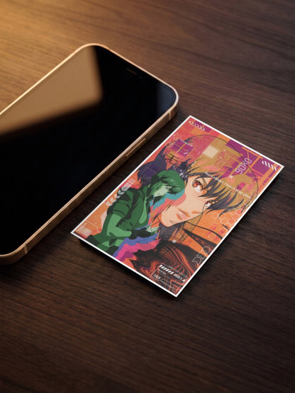 Motoko Kusanagi Stand Alone Anime Poster