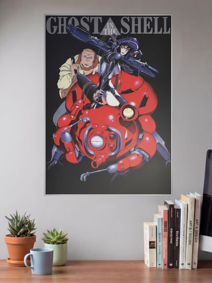 Motoko Kusanagi Fuchikoma Anime Poster