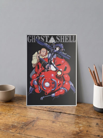 Motoko Kusanagi Fuchikoma Anime Poster