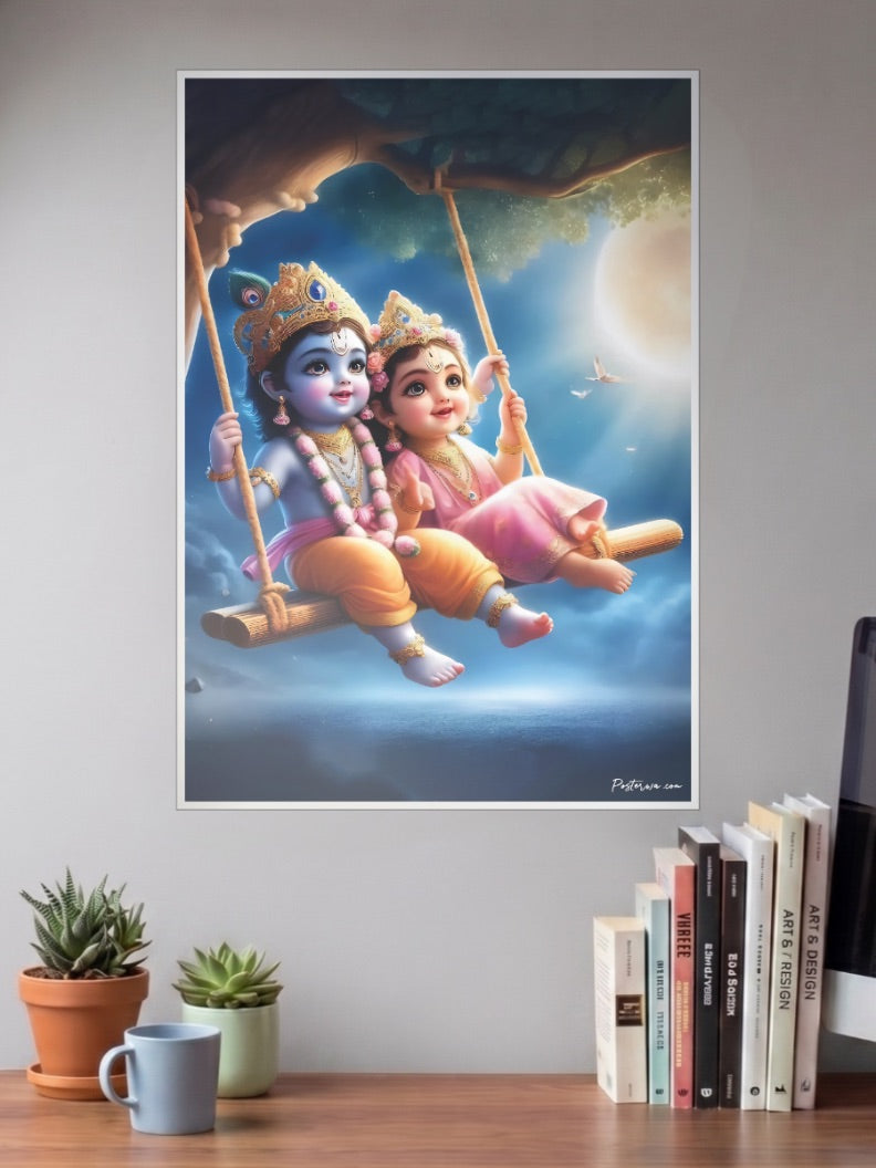 Baby Krishna Poster
