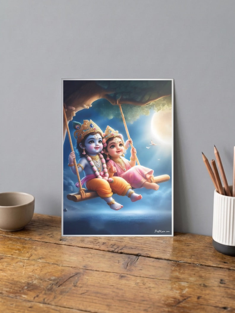 Baby Krishna Poster