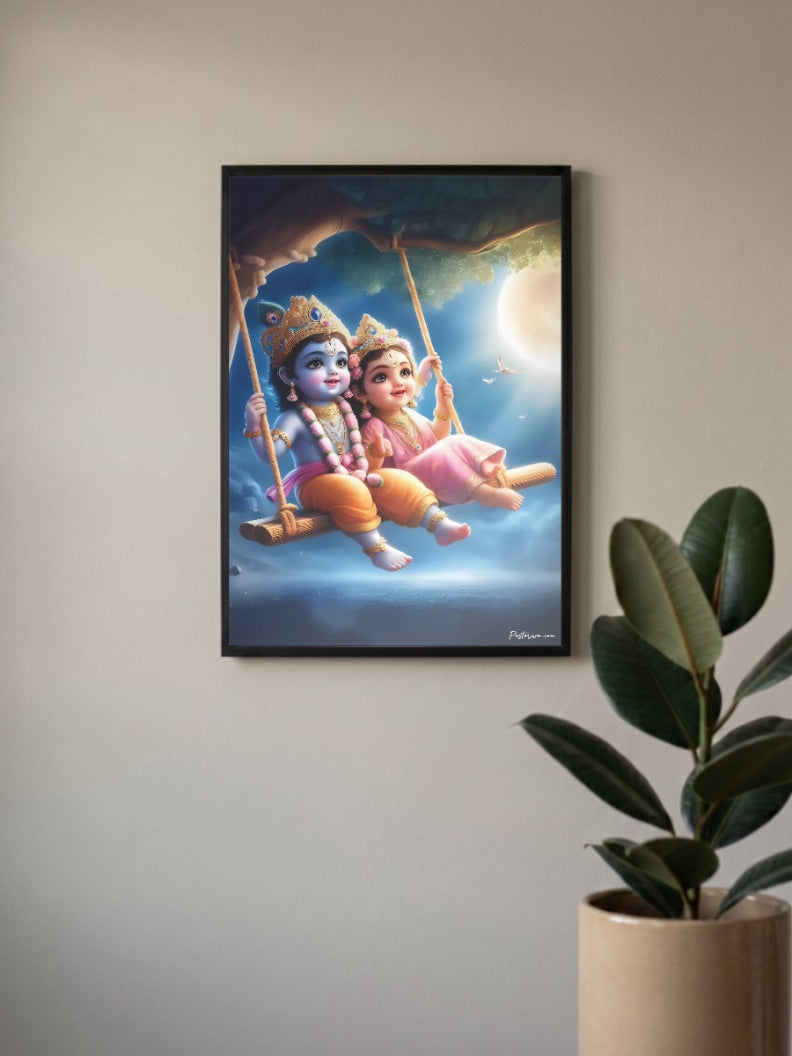Baby Krishna Poster