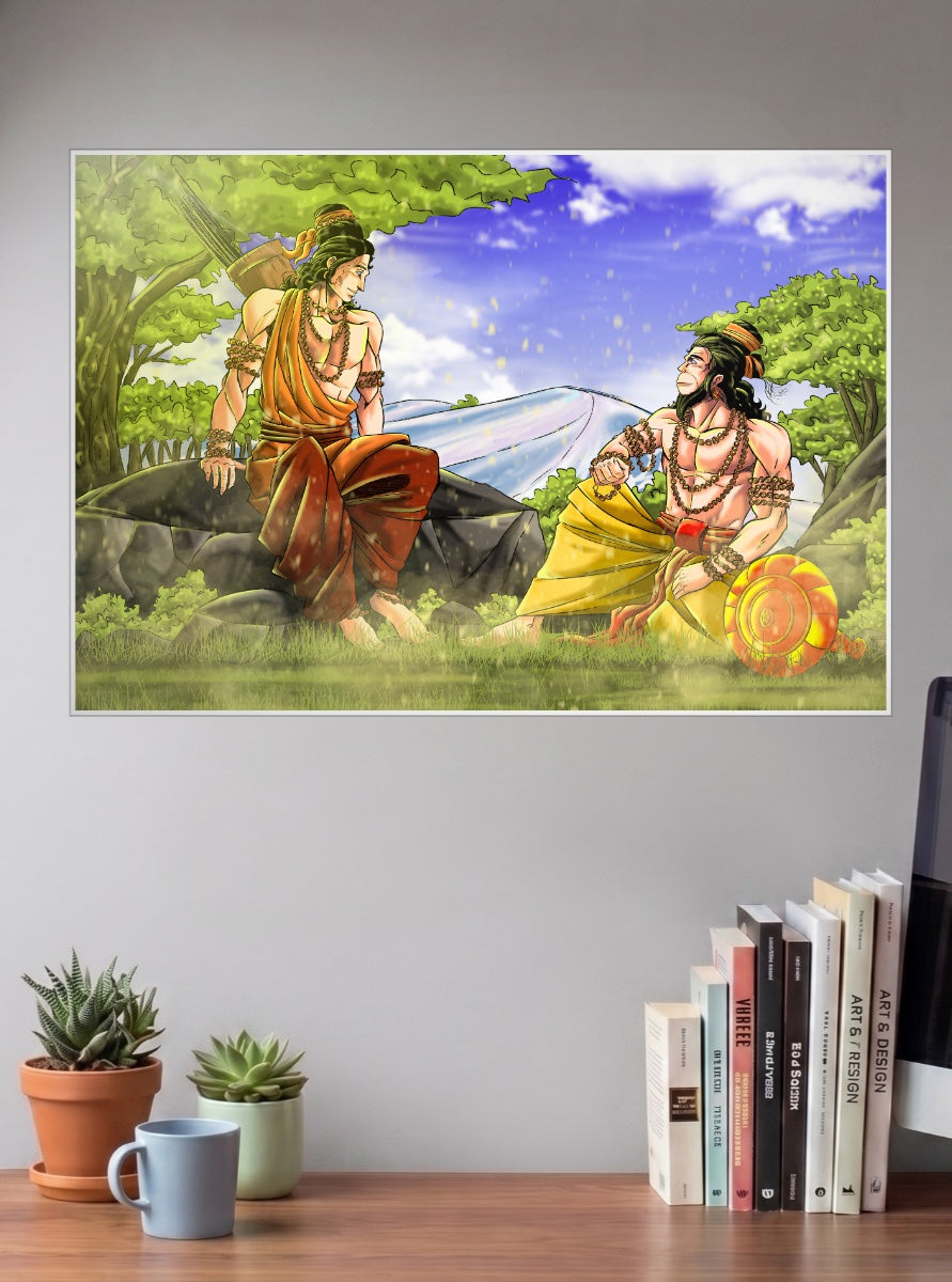 Ram Lakshman Forest Gods Poster