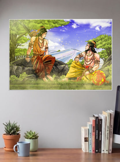 Ram Lakshman Forest Gods Poster