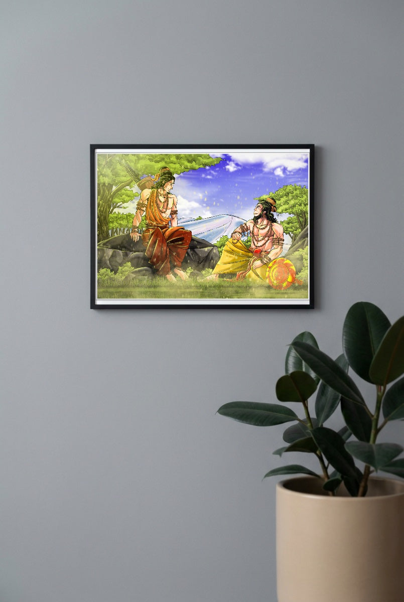 Ram Lakshman Forest Gods Poster