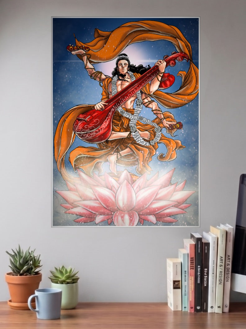 Narad Muni Gods Poster