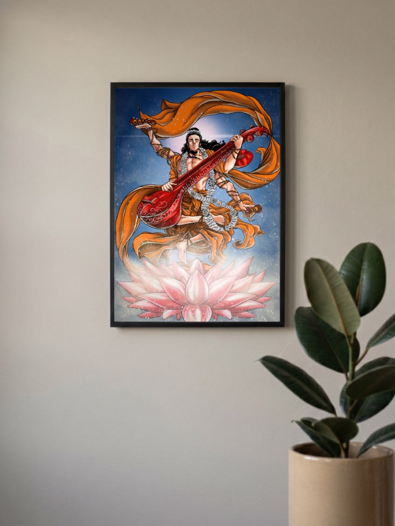 Narad Muni Gods Poster