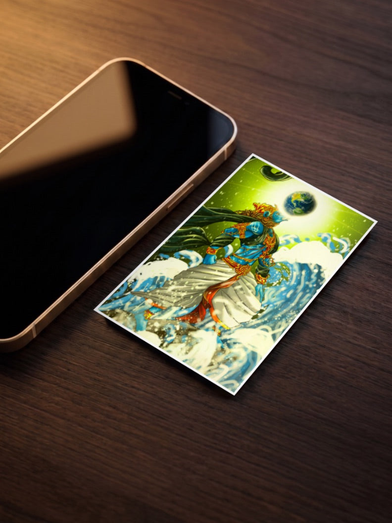 Varaha Lifts the Earth Gods Poster