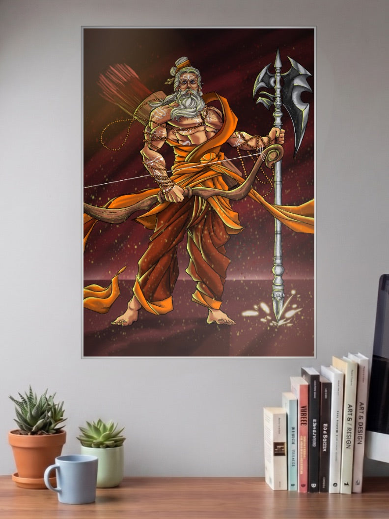 Parshuram Warrior Sage Gods Poster
