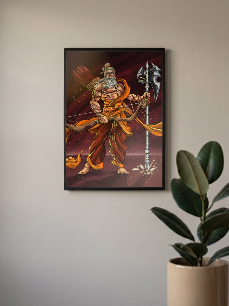 Parshuram Warrior Sage Gods Poster