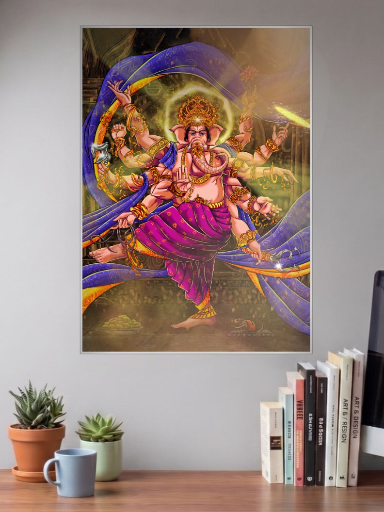 Bala Ganapati Gods Poster
