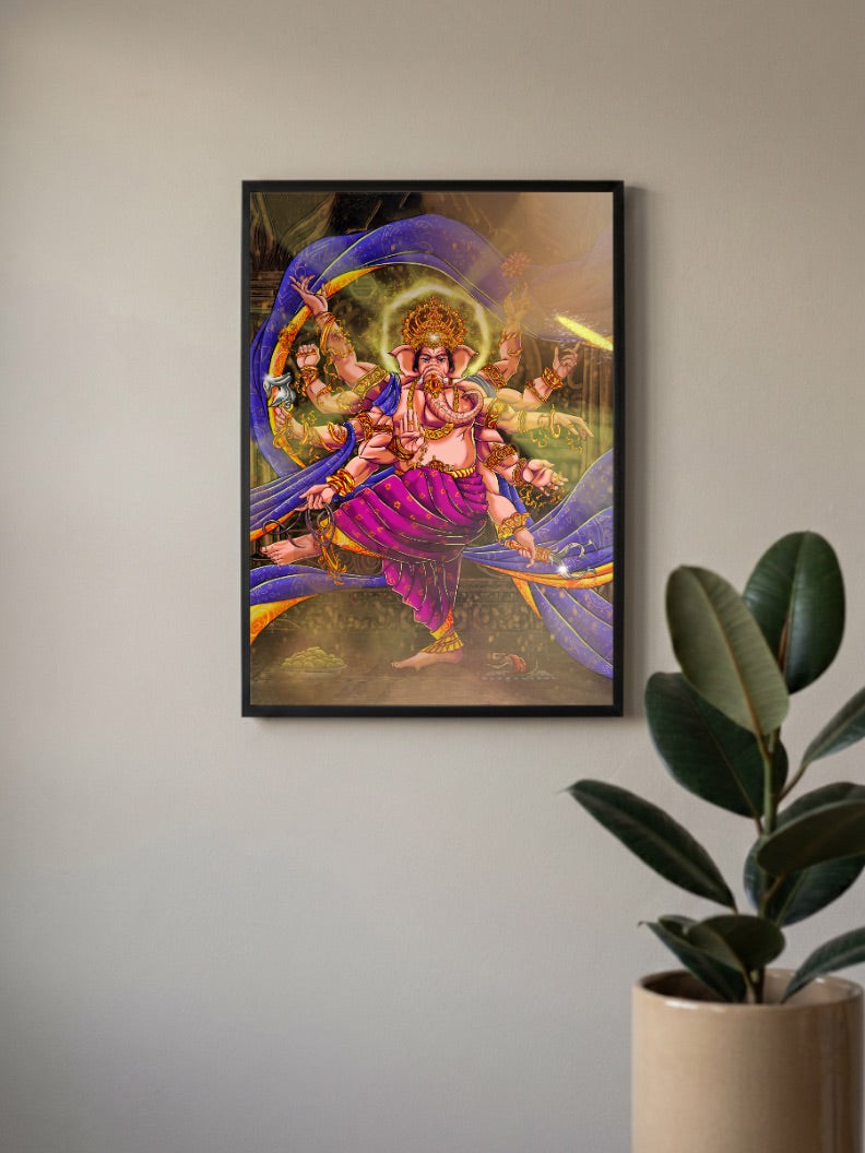 Bala Ganapati Gods Poster