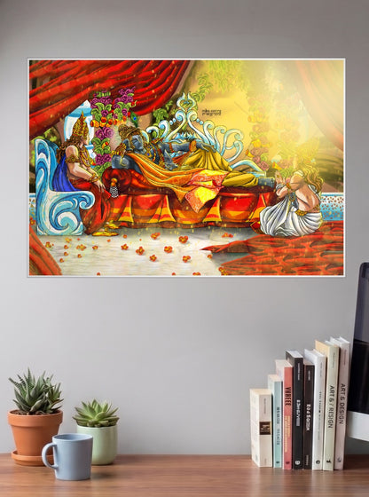 Radha Krishna Gods Poster