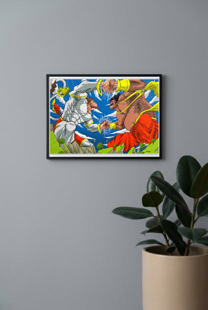 Hanuman Battle Gods Poster