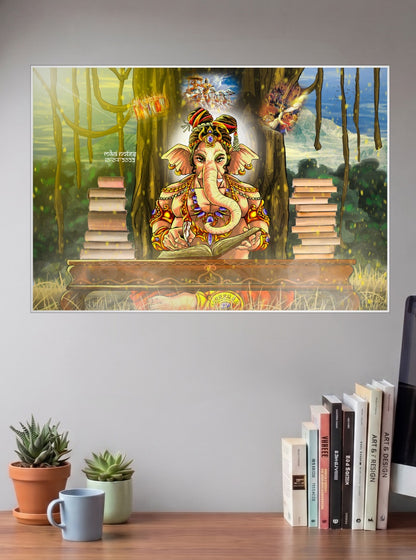 Ganesha Gods Poster