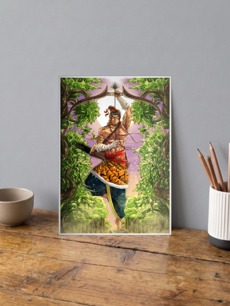 Eklavya the Devoted Archer Gods Poster