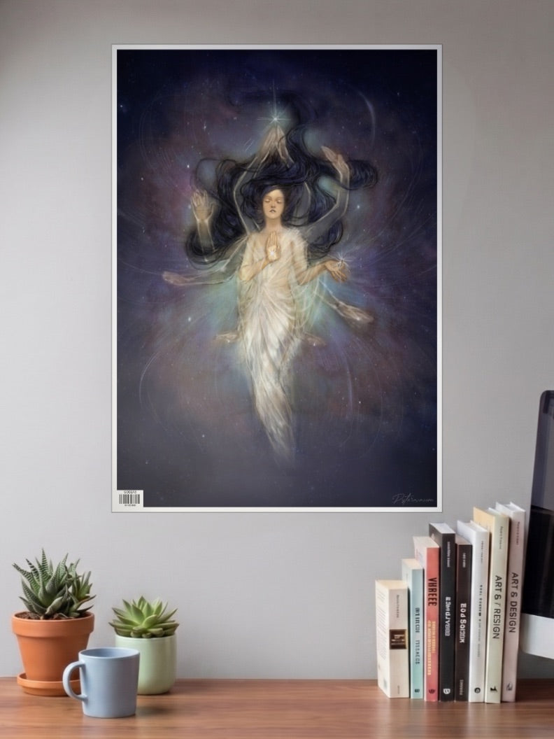 Goddess Abstract Poster