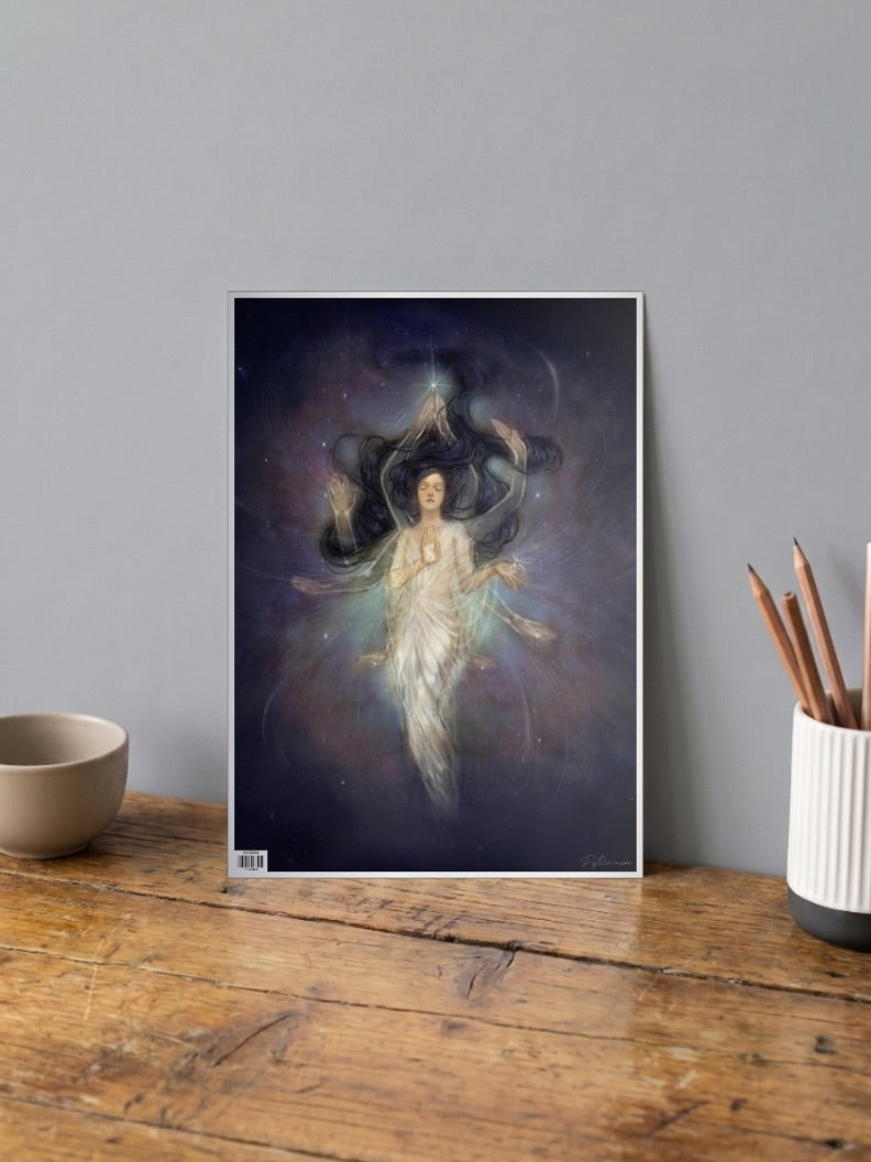 Goddess Abstract Poster