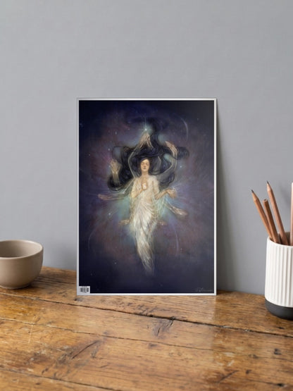 Goddess Abstract Poster