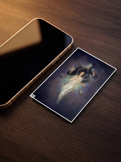 Goddess Abstract Poster
