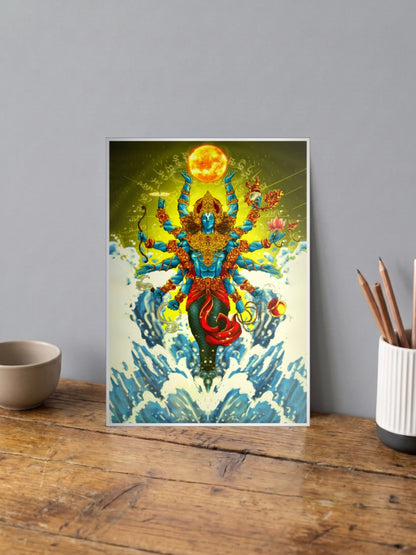 Matsya Avatar Gods Poster