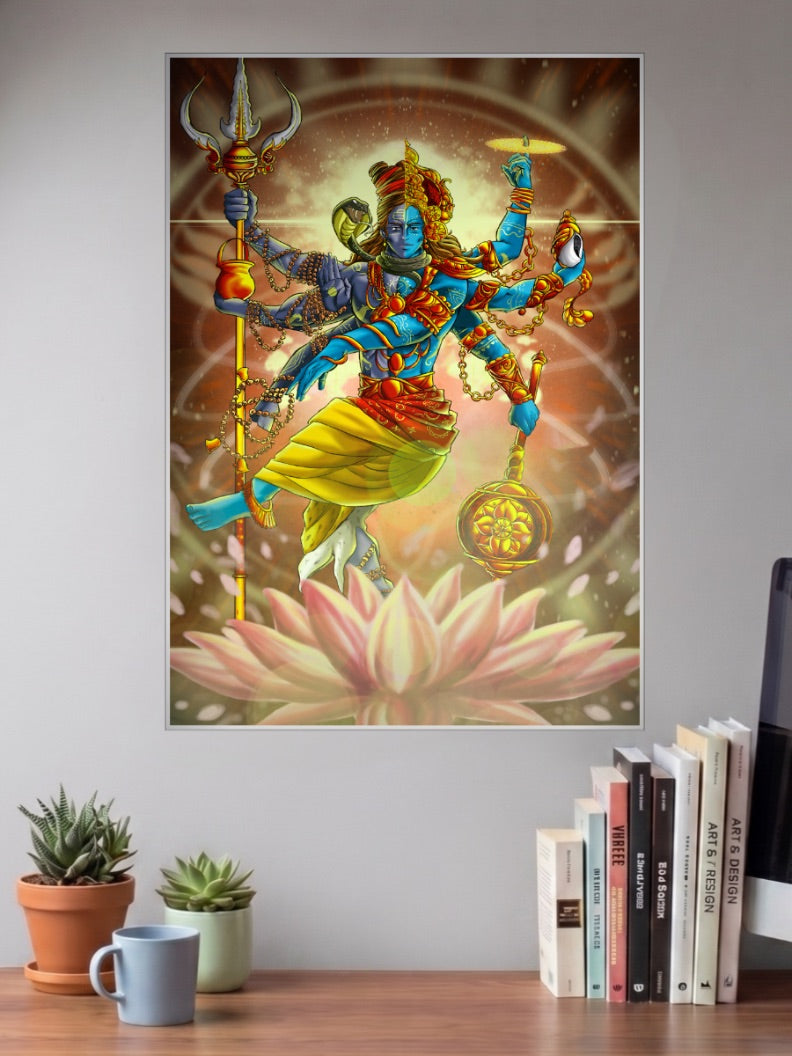 Shiv Narayan Fusion Gods Poster