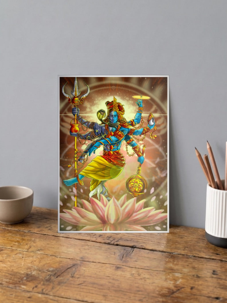 Shiv Narayan Fusion Gods Poster