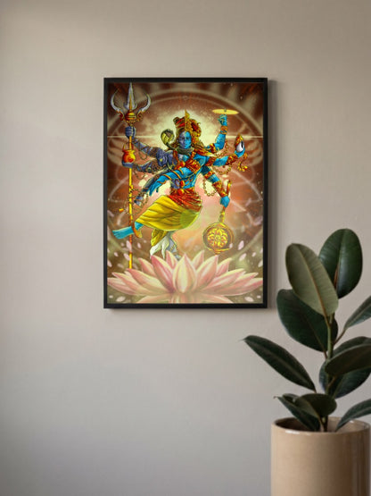 Shiv Narayan Fusion Gods Poster