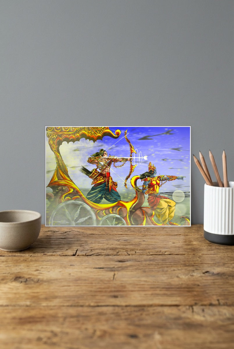 Shree Ram Bow Gods Poster