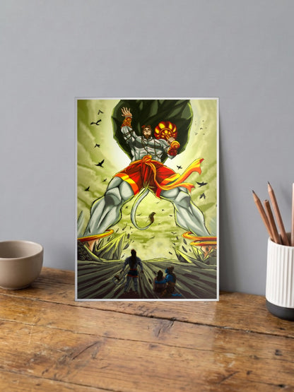 Hanuman Carries Sanjeevani Gods Poster