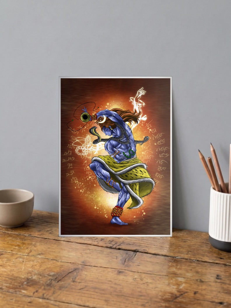 Shiva Tandav Gods Poster