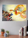 Shiva Fire Serpent Gods Poster
