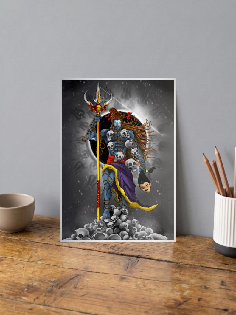Shiva Mahakal Gods Poster
